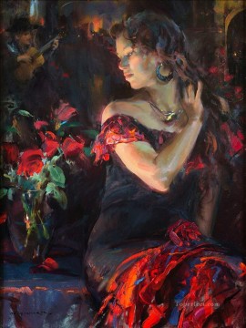 Women Painting - Pretty Lady DFG 21 Impressionist